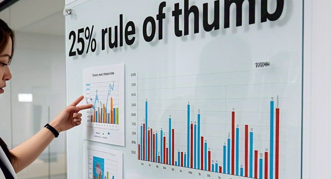 25% rule of thumb PI